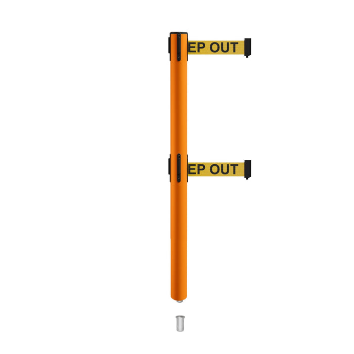 YELLOW WITH "DANGER - KEEP OUT" BLACK LETTERS