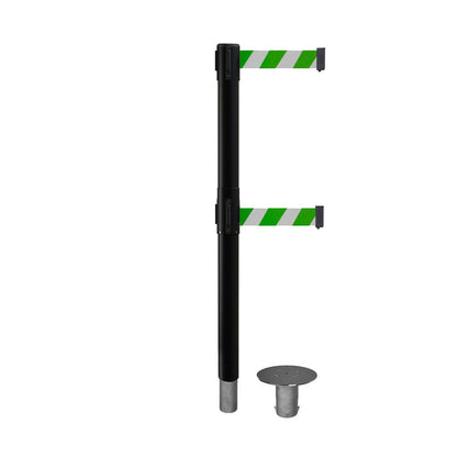 NO WEATHER TREATMENT / Green and White Diagonal