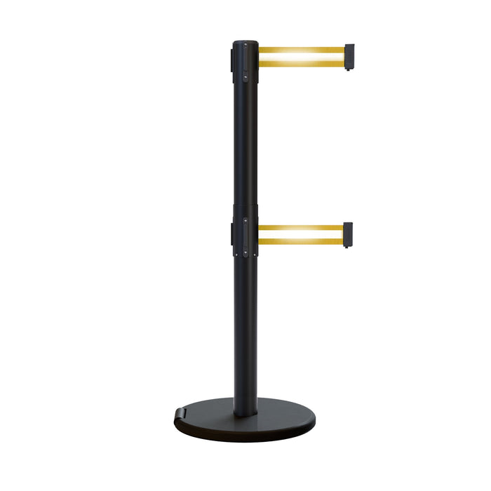 BLACK WITH YELLOW HORIZONTAL STRIPE / YES WEATHER TREATED