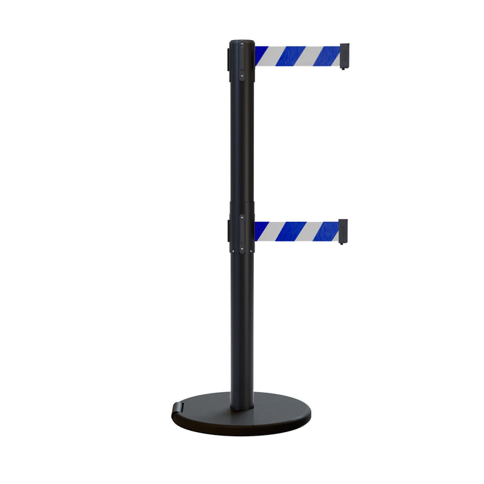 BLUE AND WHITE DIAGONAL