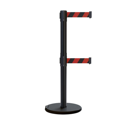 BLACK AND RED DIAGONAL