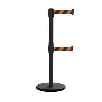 BLACK AND ORANGE DIAGONAL
