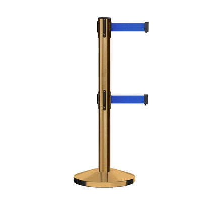 SATIN BRASS / Blue