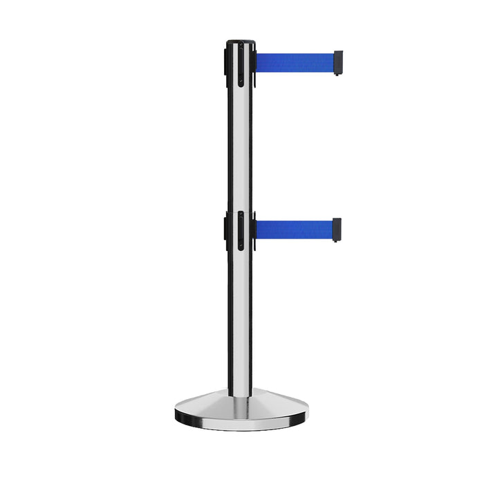POLISHED STAINLESS STEEL / Blue