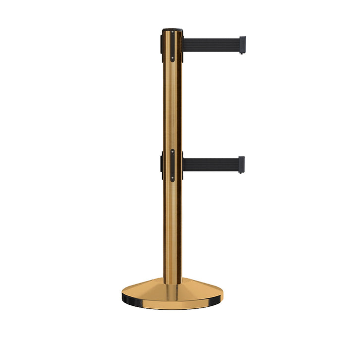 SATIN BRASS / Black