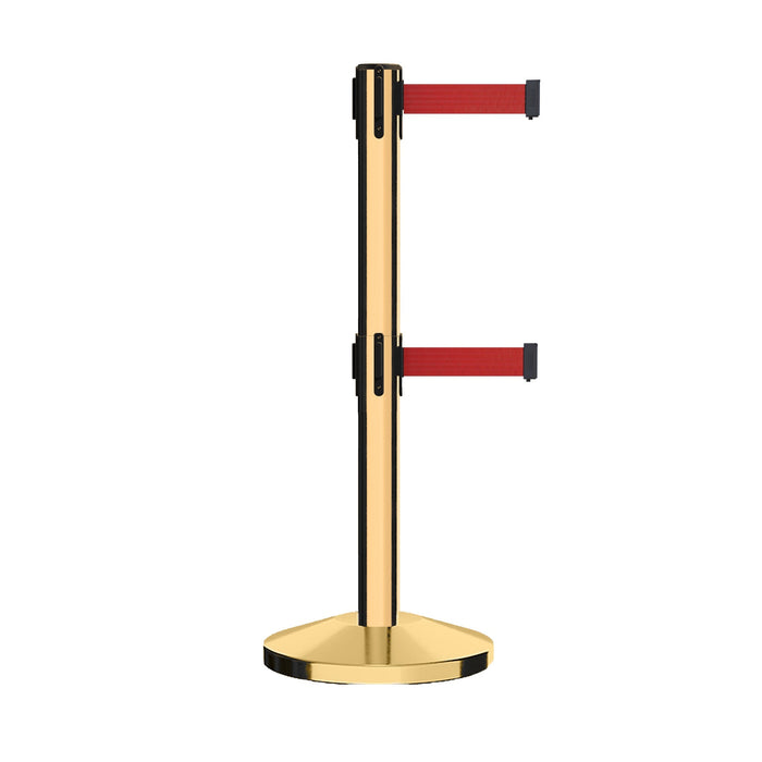 POLISHED BRASS / Red