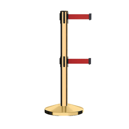 POLISHED BRASS / Red
