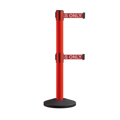 RED / Red with "AUTHORIZED ACCESS ONLY" White Letters