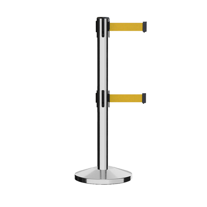 POLISHED STAINLESS STEEL / Yellow