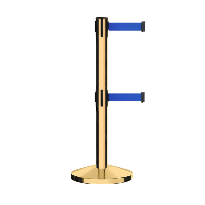 POLISHED BRASS / BLUE