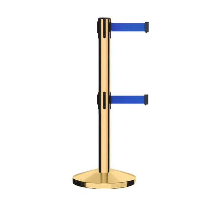 POLISHED BRASS / BLUE