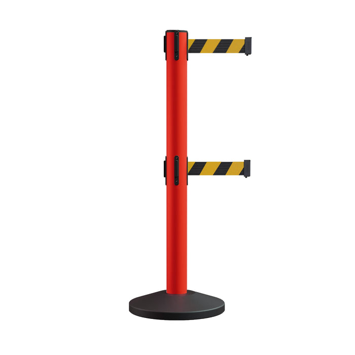 RED / BLACK AND YELLOW DIAGONAL