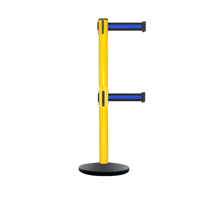 NO WEATHER TREATMENT / Black With Horizontal Blue Stripe