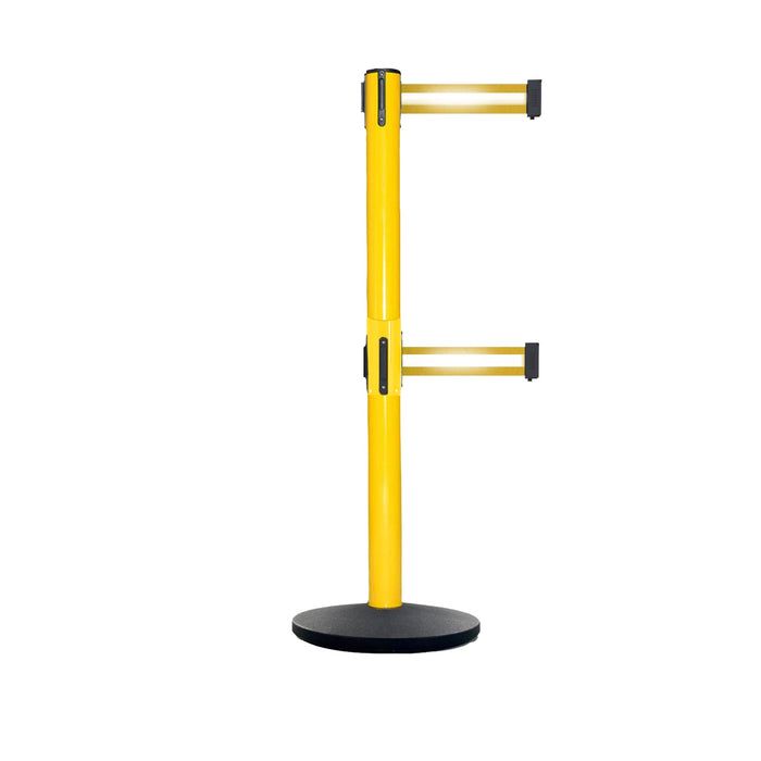 YES WEATHER TREATED / Yellow with Horizontal Reflective Stripe