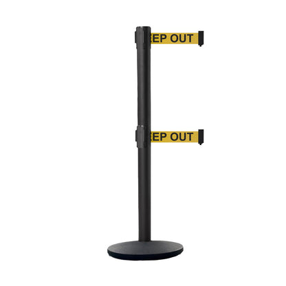 NO WEATHER TREATMENT / YELLOW WITH "DANGER - KEEP OUT" BLACK LETTERS