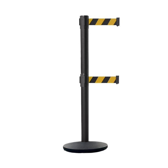 NO WEATHER TREATMENT / BLACK AND YELLOW DIAGONAL