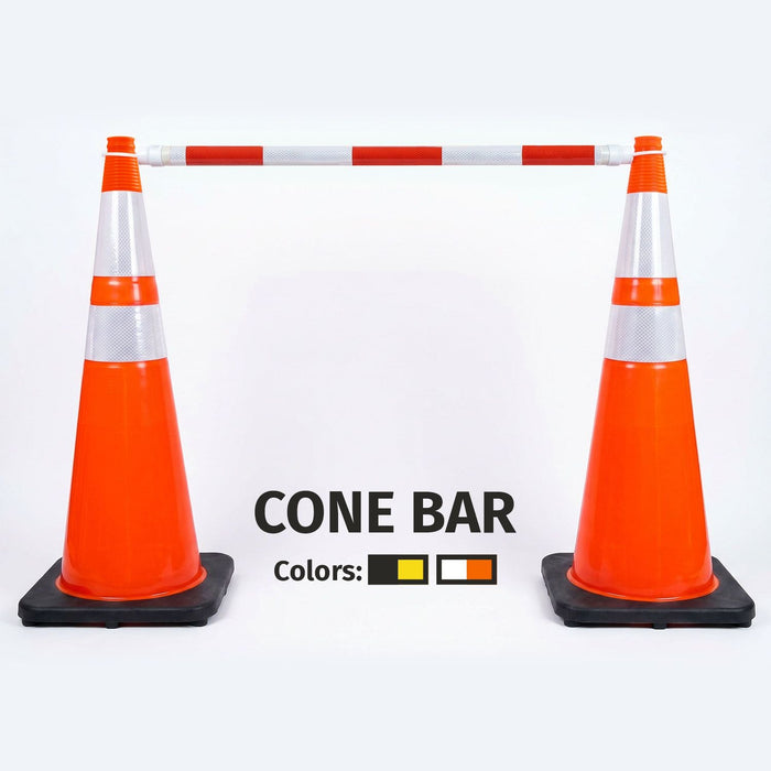 Retractable Traffic Cone Bar - Crowd Control Warehouse