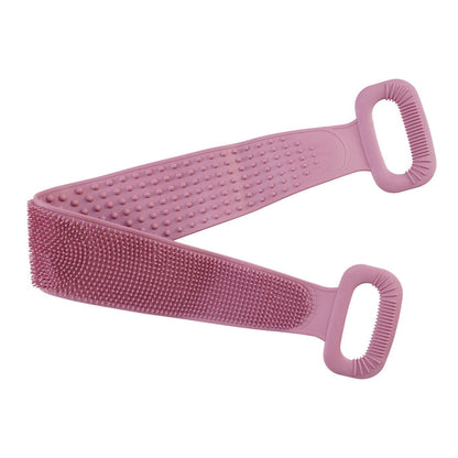 Revive Silicon Back Brush Mauve Pink - ikatehouse