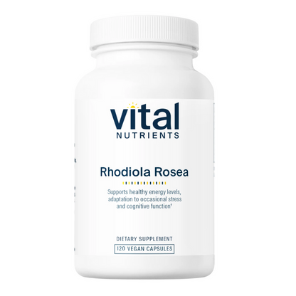 Rhodiola rosea 3% Standardized Extract by Vital Nutrients 120 count