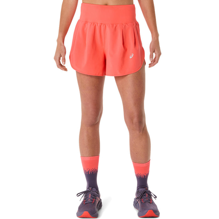 Asics Road 3.5IN Short Women's - Coral Reef