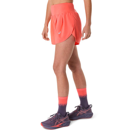 Asics Road 3.5IN Short Women's - Coral Reef