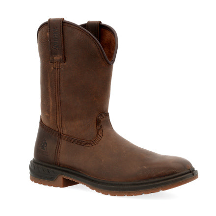 Rocky RKW0346 Men's Worksmart Square Toe Work Boots *Closeout*
