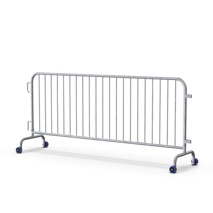 Roller Feet for Interlocking Steel Barricades - Crowd Control Warehouse