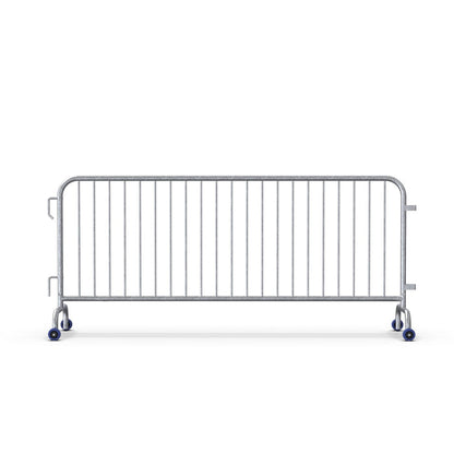 Roller Feet for Interlocking Steel Barricades - Crowd Control Warehouse