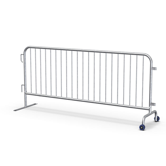 Roller Feet for Interlocking Steel Barricades - Crowd Control Warehouse