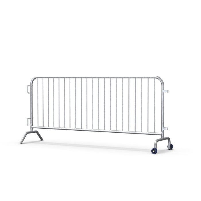 Roller Feet for Interlocking Steel Barricades - Crowd Control Warehouse