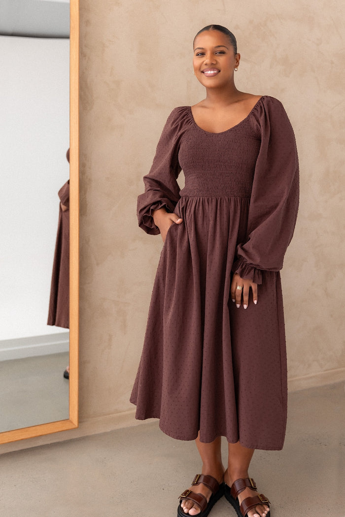 Rosie Dress - Chocolate Chip