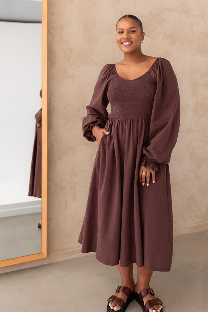 Rosie Dress - Chocolate Chip