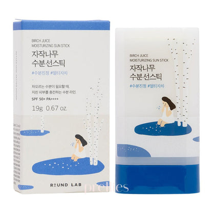 ROUND LAB Birch Juice Moisturizing Sunstick SPF50+PA++++ 19g (904459) - Pretties.com.hk