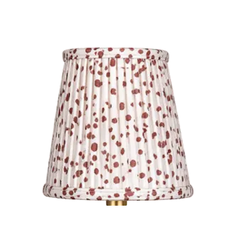 Round Pleated Sconce Shade
