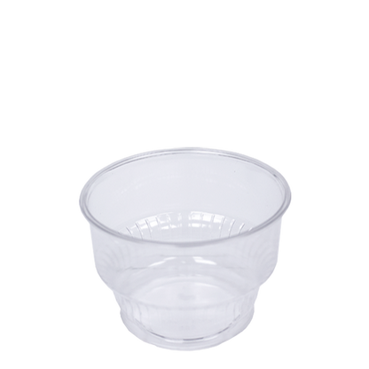 H Pack Ice Cream Tubs 6oz / No Lids / 1000 Tubs PET Ice Cream Pots