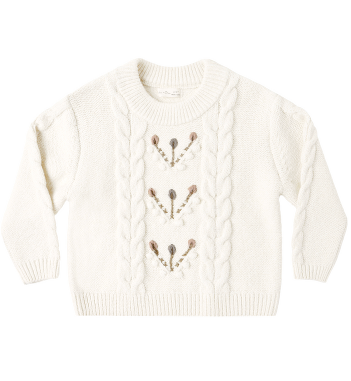 Rylee + Cru Reagan Sweater in Natural
