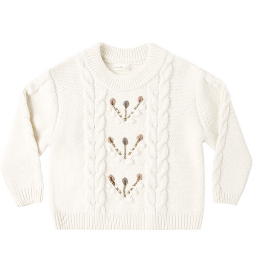 Rylee + Cru Reagan Sweater in Natural