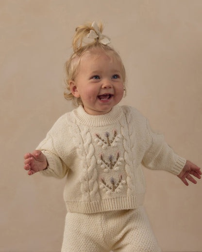 Rylee + Cru Reagan Sweater in Natural