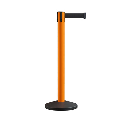 Safety Retractable Belt Barrier Stanchion, 16 Ft. Belt - CCW Series RBB - 150 - Crowd Control Warehouse