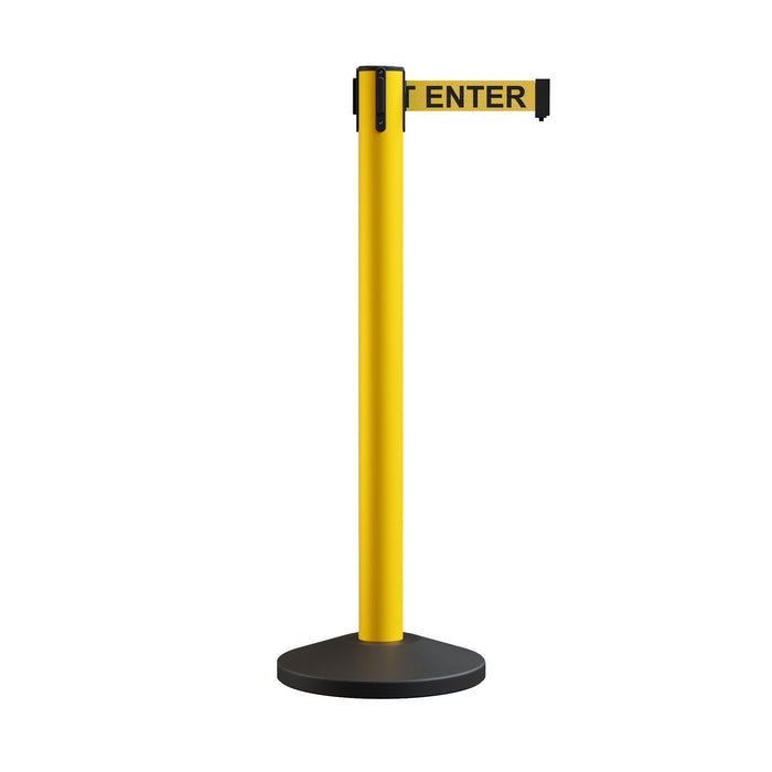 NO WEATHER TREATMENT / YELLOW / YELLOW WITH "CAUTION - DO NOT ENTER" BLACK LETTERS