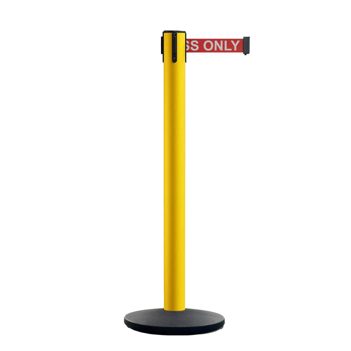 14 ft. / YELLOW / RED WITH "AUTHORIZED ACCESS ONLY" WHITE LETTERS
