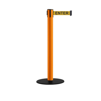 YELLOW WITH "CAUTION - DO NOT ENTER" BLACK LETTERS / 16 FOOT