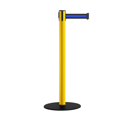 BLACK WITH HORIZONTAL BLUE STRIPE / NO WEATHER TREATMENT