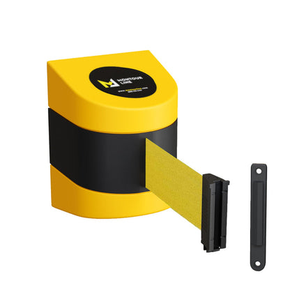 Yellow / MAGNETIC MOUNT / MAGNETIC BELT END WITH WALL RECEIVER