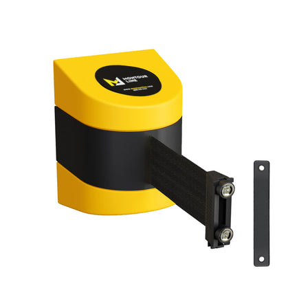 Black / MAGNETIC MOUNT / MAGNETIC BELT END WITH WALL RECEIVER