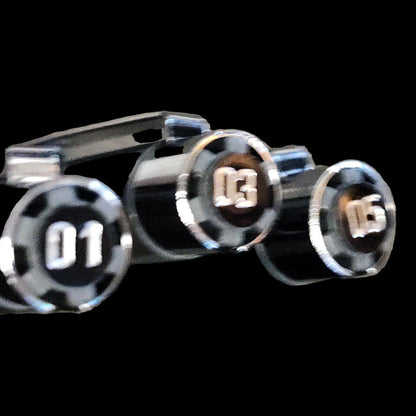 Sakura- Microperm Pen - Black. Crafters use it to decorate everything from wooden letters to vinyl. Available at Embellish Away in Bowmanville Ontario Canada.