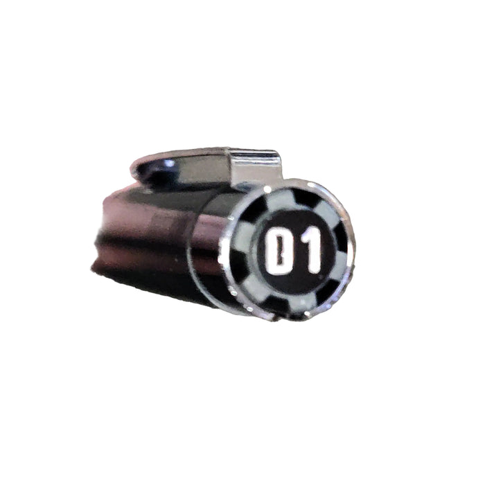 Sakura- Microperm Pen - Black. Crafters use it to decorate everything from wooden letters to vinyl. Available at Embellish Away in Bowmanville Ontario Canada.