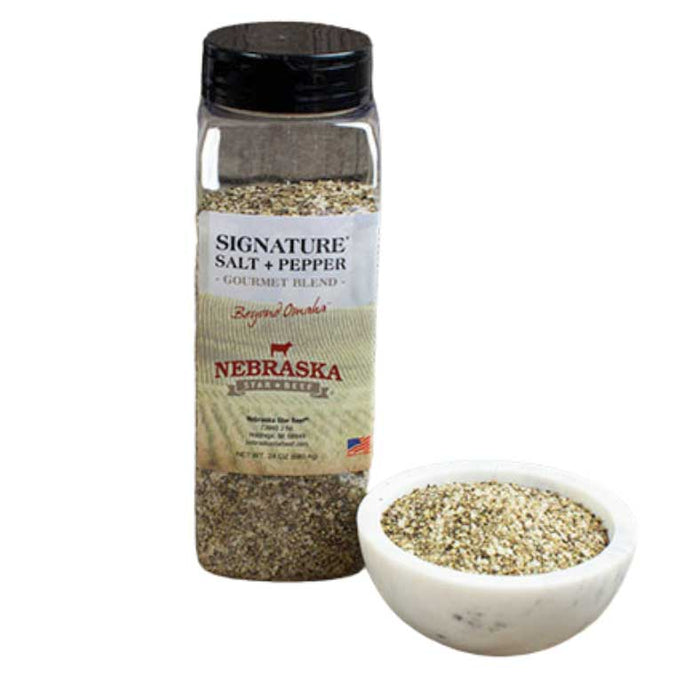 Salt + Pepper Blend | 24 oz | Nebraska Star Beef