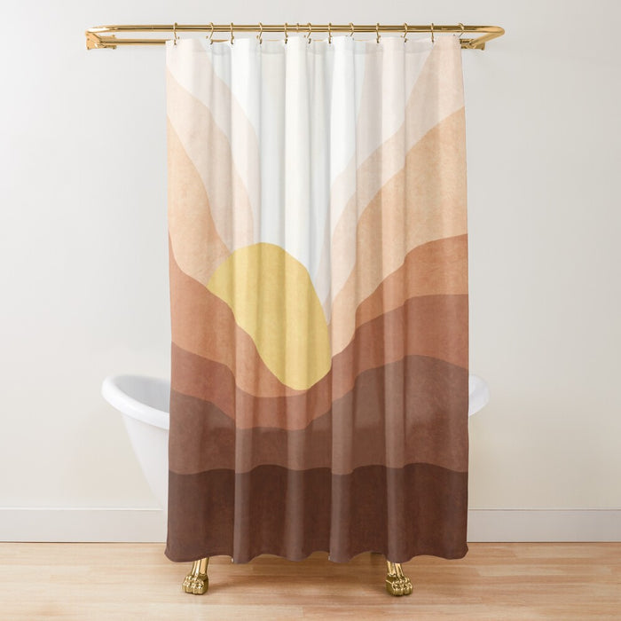 Sand Landscape Shower Curtain