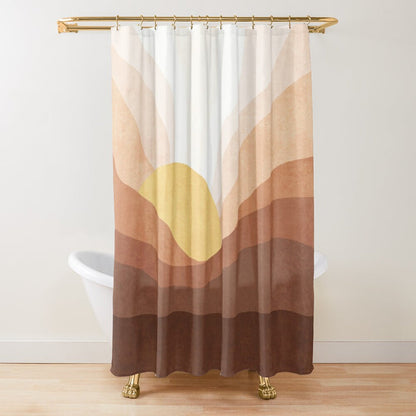 Sand Landscape Shower Curtain